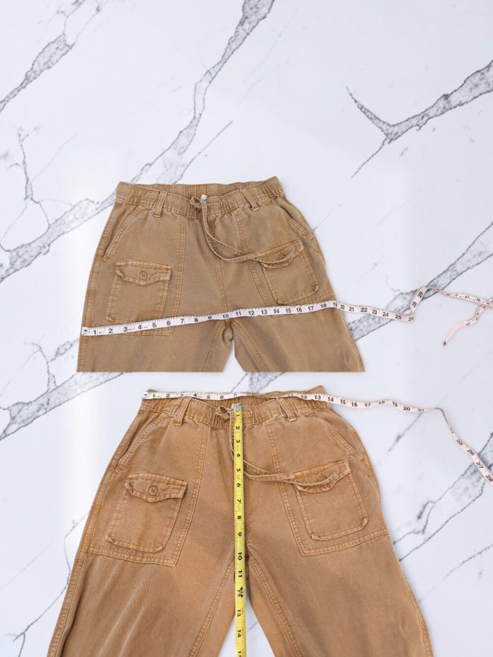 Aerie Double Pocket Utility Jogger Pants Size XS in Artifact Tan - Picture 4 of 12